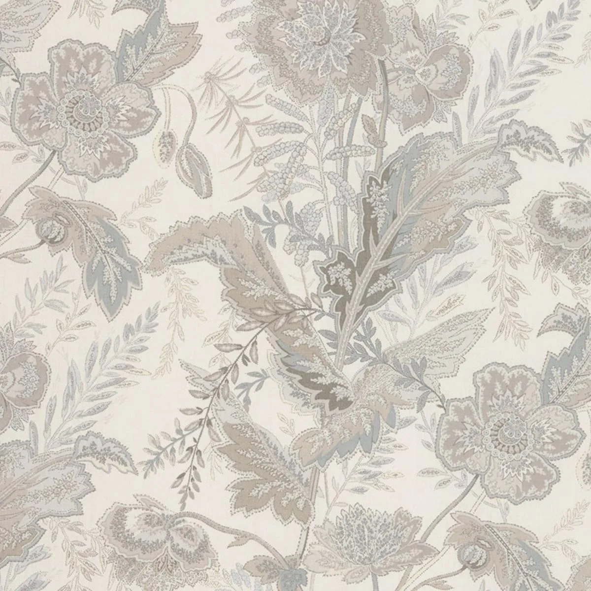 Schumacher 174543 Sandoway Vine Linen fabric swatch