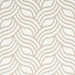 Schumacher 79952 Sangomar Appliqué Brown fabric swatch