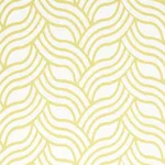 Schumacher 79950 Sangomar Appliqué Citron fabric swatch