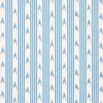 Schumacher 74220 Santa Barbara Ikat Indigo fabric swatch