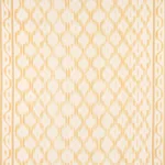 Schumacher 176505 Santa Monica Ikat Yellow fabric swatch