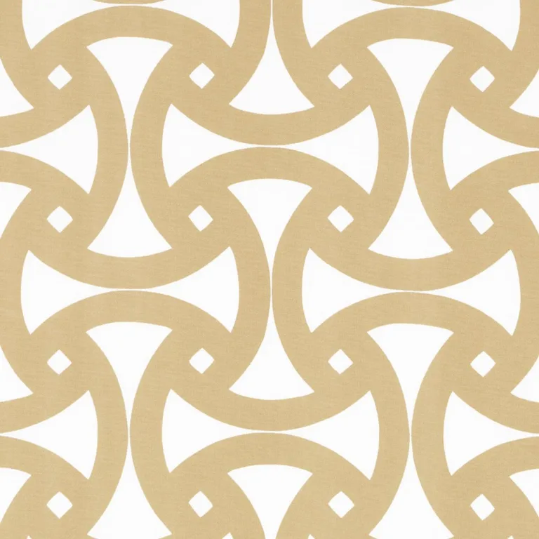 Schumacher 181080 Santorini Print Indoor/Outdoor Desert fabric swatch