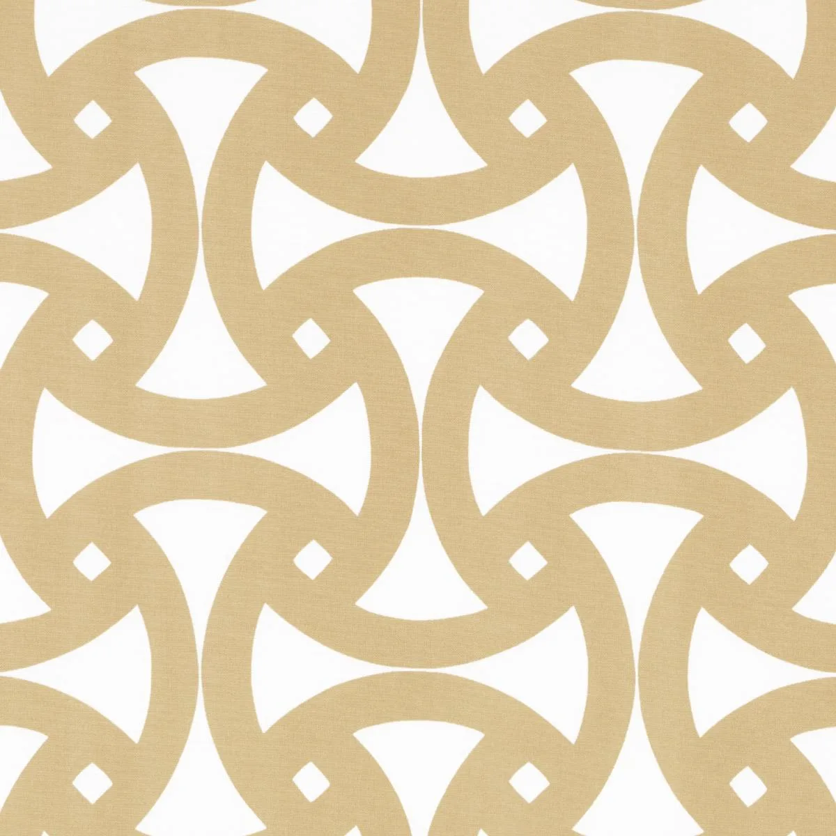 Schumacher 181080 Santorini Print Indoor/Outdoor Desert fabric swatch