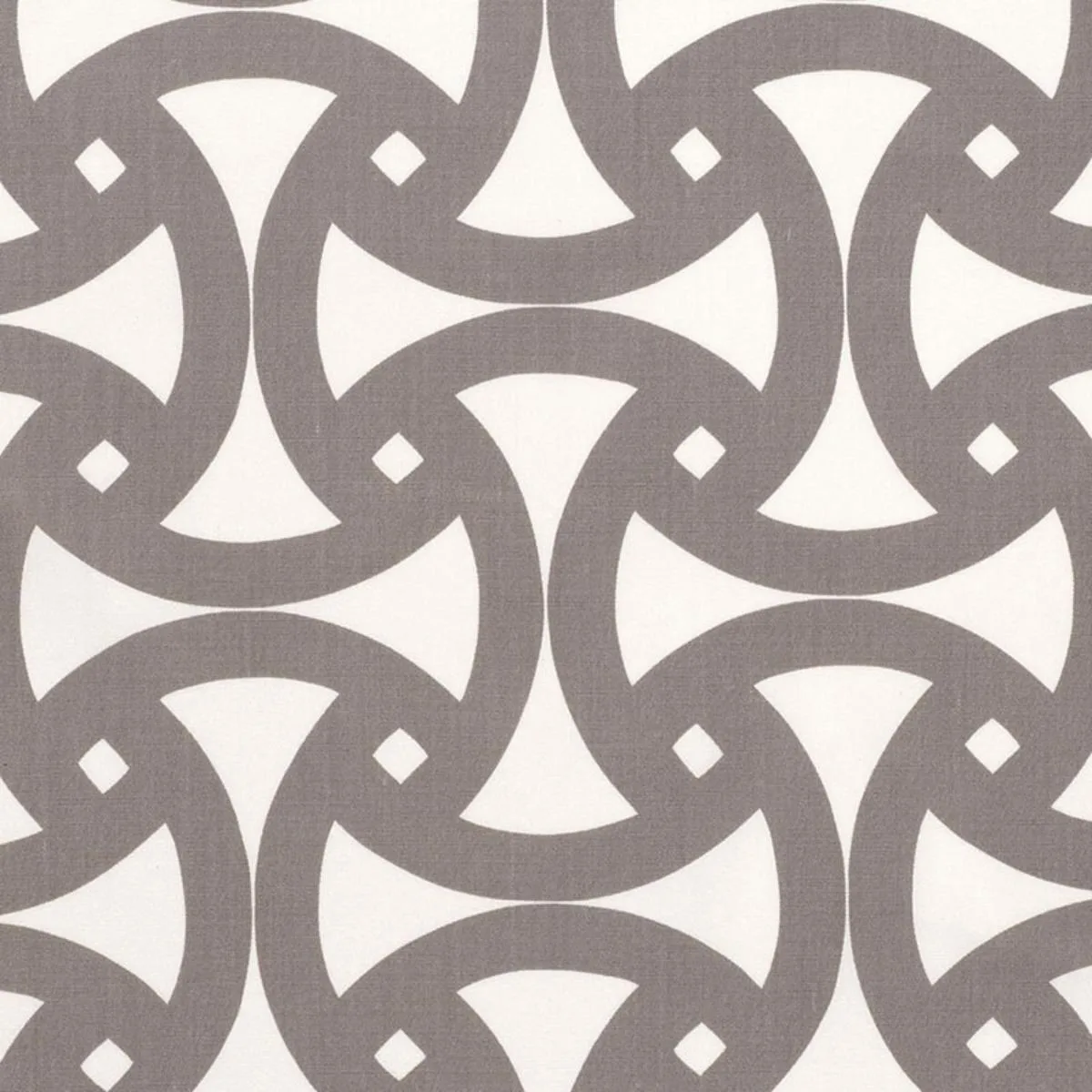 Schumacher 174302 Santorini Print Indoor/Outdoor Fog fabric swatch