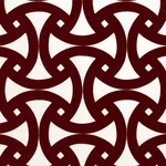 Schumacher 174303 Santorini Print Indoor/Outdoor Java fabric swatch