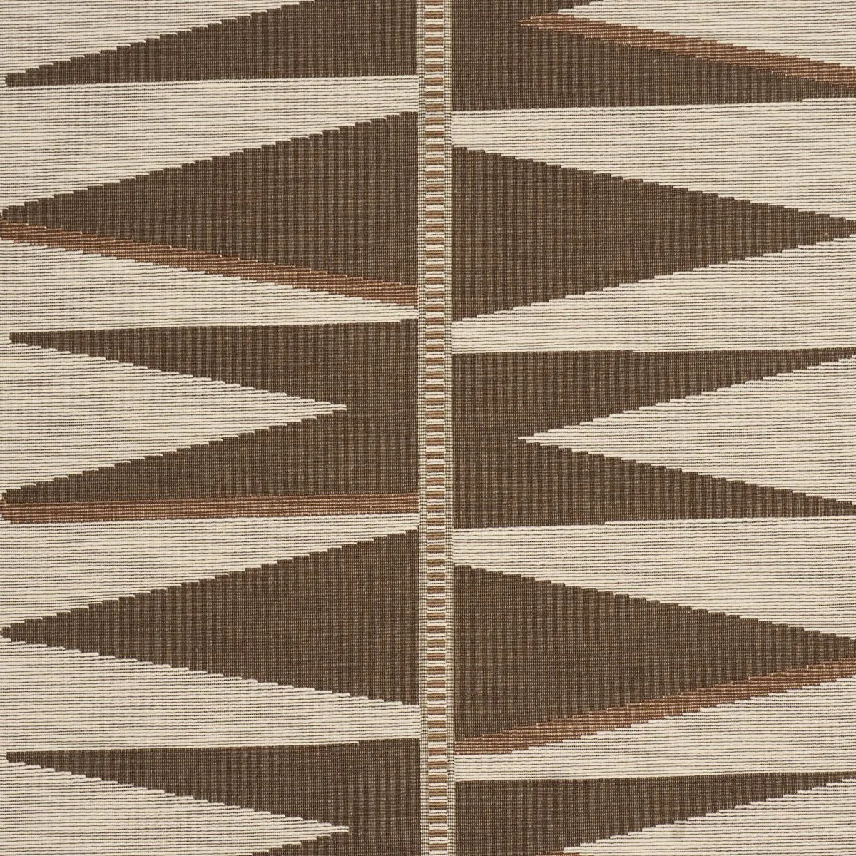 Schumacher 86250 Sarita Tapestry Java fabric swatch