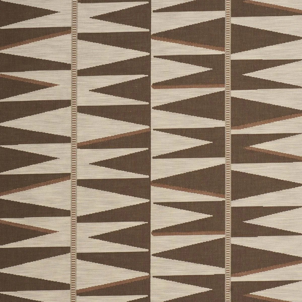 Schumacher 86250 Sarita Tapestry Java fabric swatch