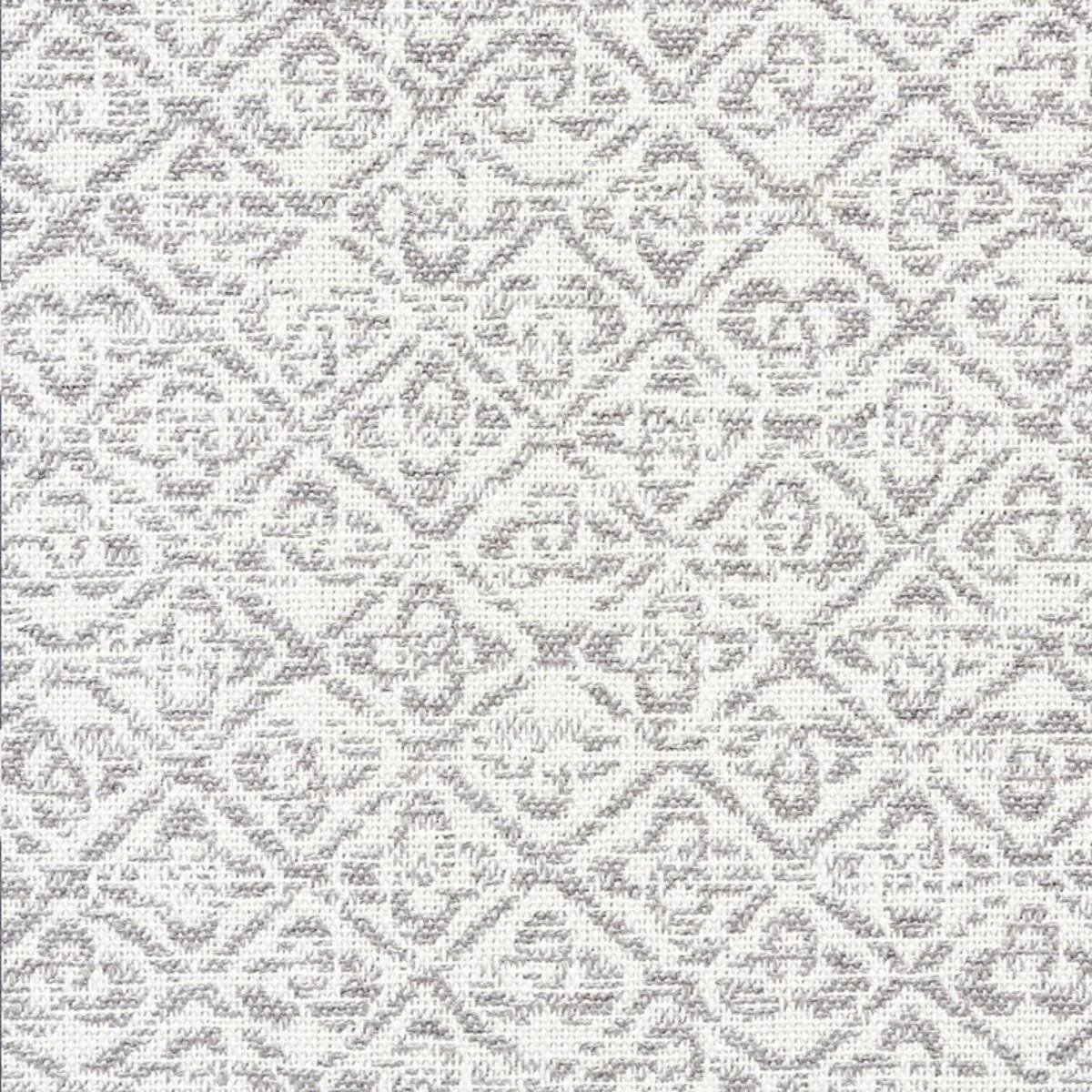 Schumacher 69025 Sarong Weave Indoor/Outdoor Grey fabric swatch