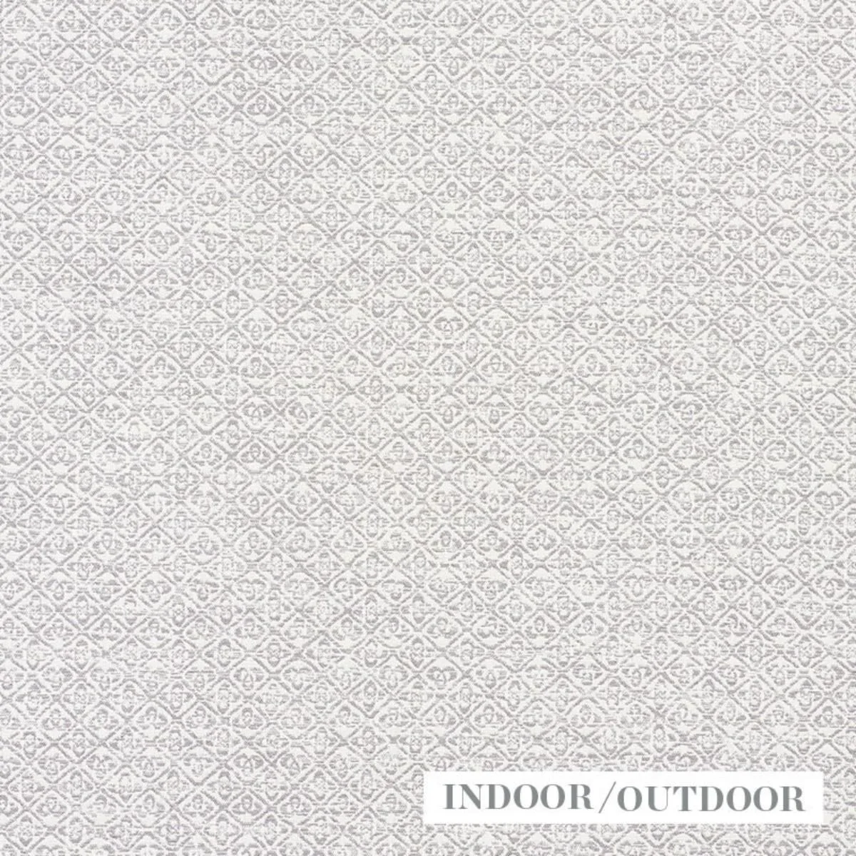 Schumacher 69025 Sarong Weave Indoor/Outdoor Grey fabric swatch
