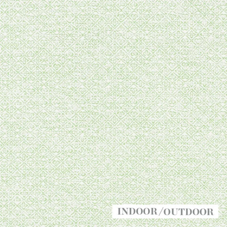 Schumacher 69026 Sarong Weave Indoor/Outdoor Leaf fabric swatch