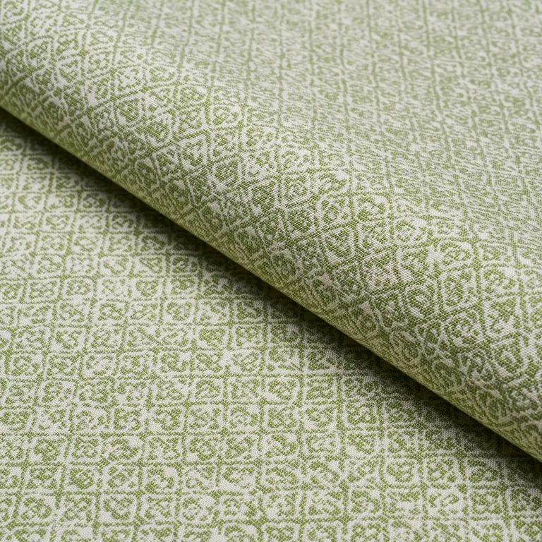 Schumacher 84302 Sarong Weave Indoor/Outdoor Leaf fabric swatch