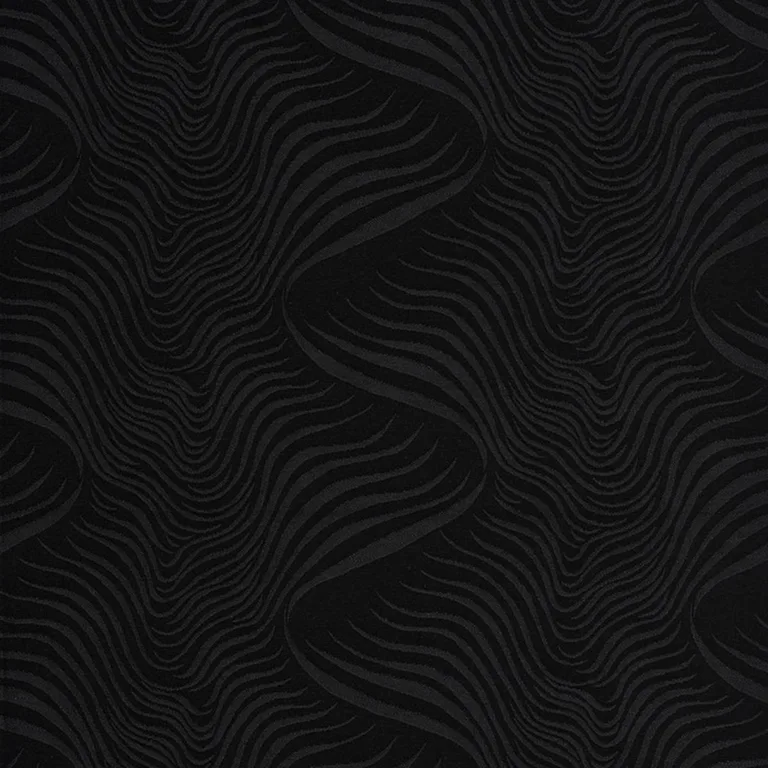 Schumacher 73032 Sauvage High Performance Woven Carbon fabric swatch