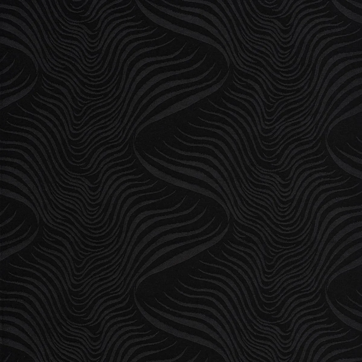 Schumacher 73032 Sauvage High Performance Woven Carbon fabric swatch