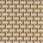 Schumacher 76972 Saxon éPinglé Ochre fabric swatch