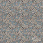 Schumacher RF917CR51 Saz Leaves Nattier fabric swatch