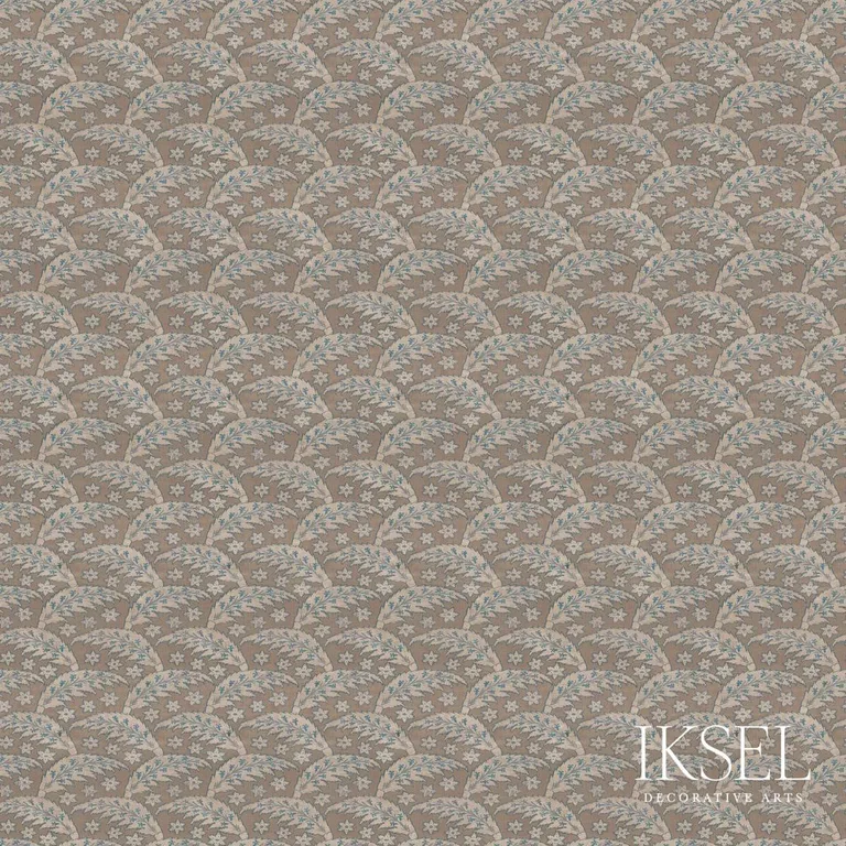 Schumacher RF917CR56 Saz Leaves Tawny fabric swatch