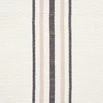 Schumacher 75263 Scarset Stripe Neutral fabric swatch