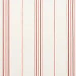 Schumacher 75262 Scarset Stripe Rosewood fabric swatch