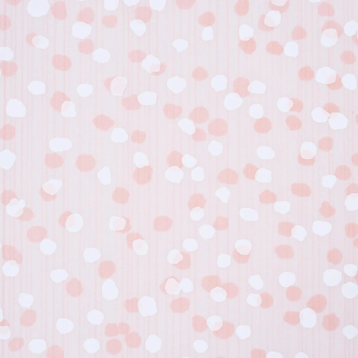 Schumacher 183780 Scattered Dot Blush fabric swatch