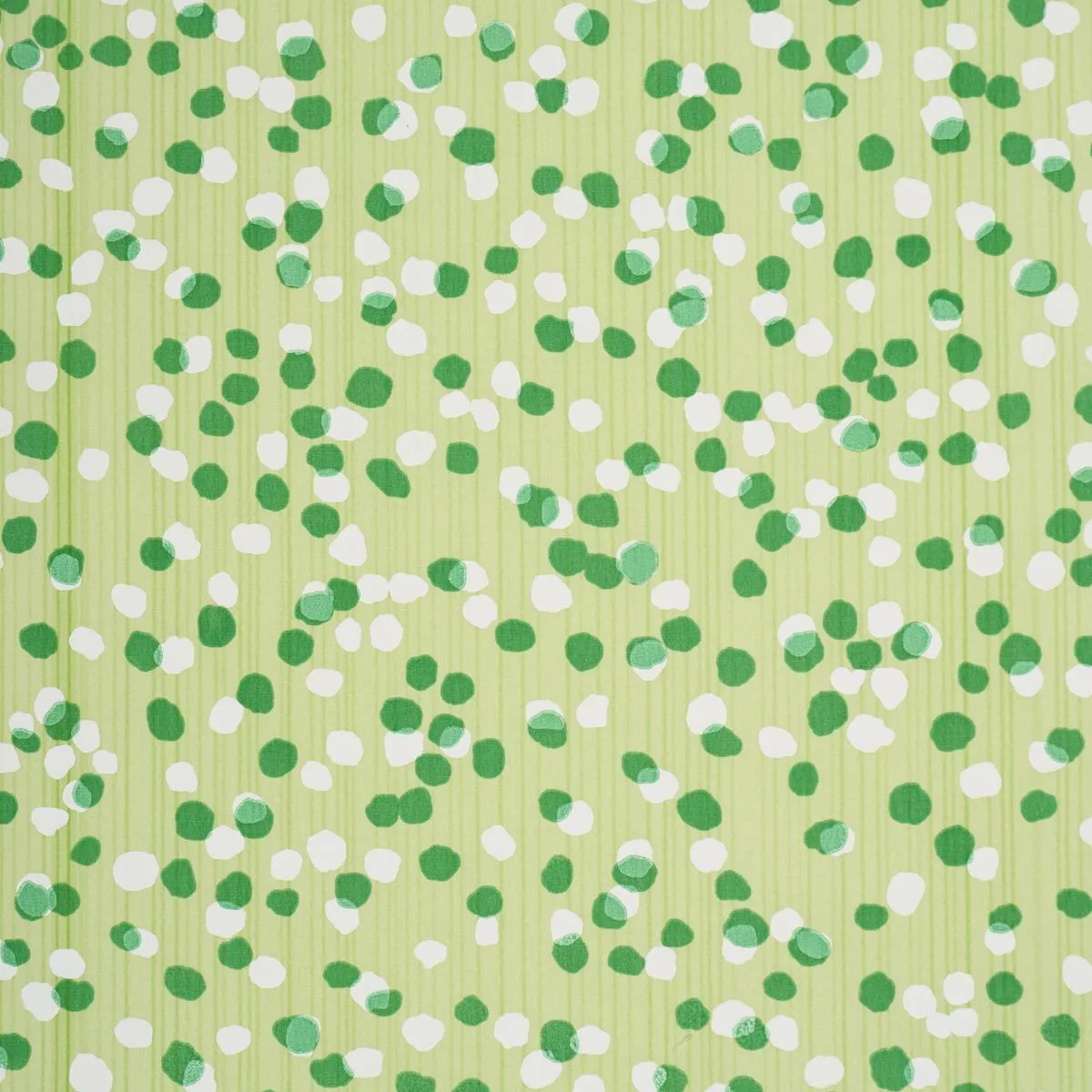 Schumacher 183782 Scattered Dot Lime fabric swatch
