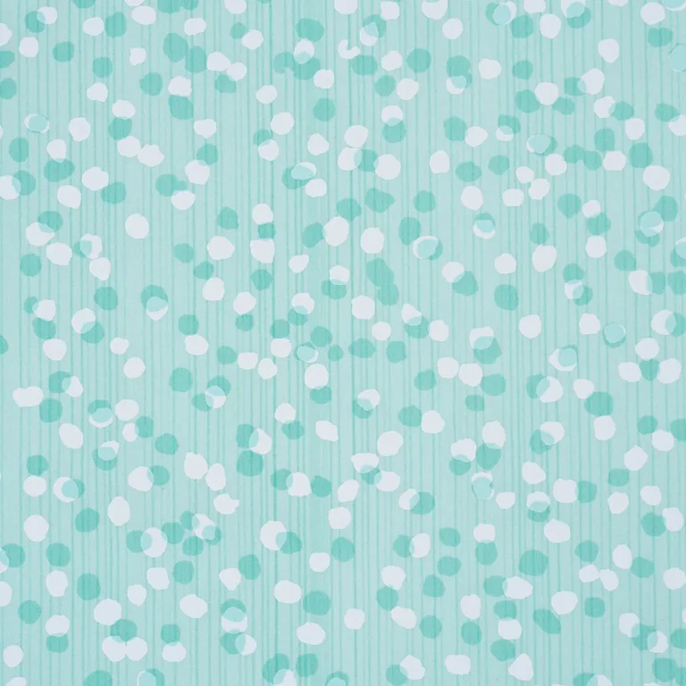 Schumacher 183781 Scattered Dot Seafoam fabric swatch