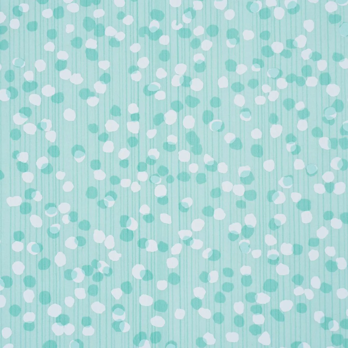 Schumacher 183781 Scattered Dot Seafoam fabric swatch