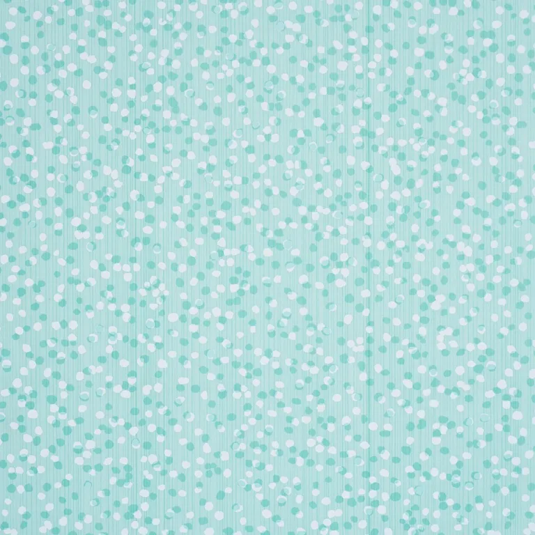 Schumacher 183781 Scattered Dot Seafoam fabric swatch