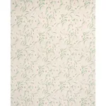 Schumacher 180300 Scattered Lilies Cream fabric swatch
