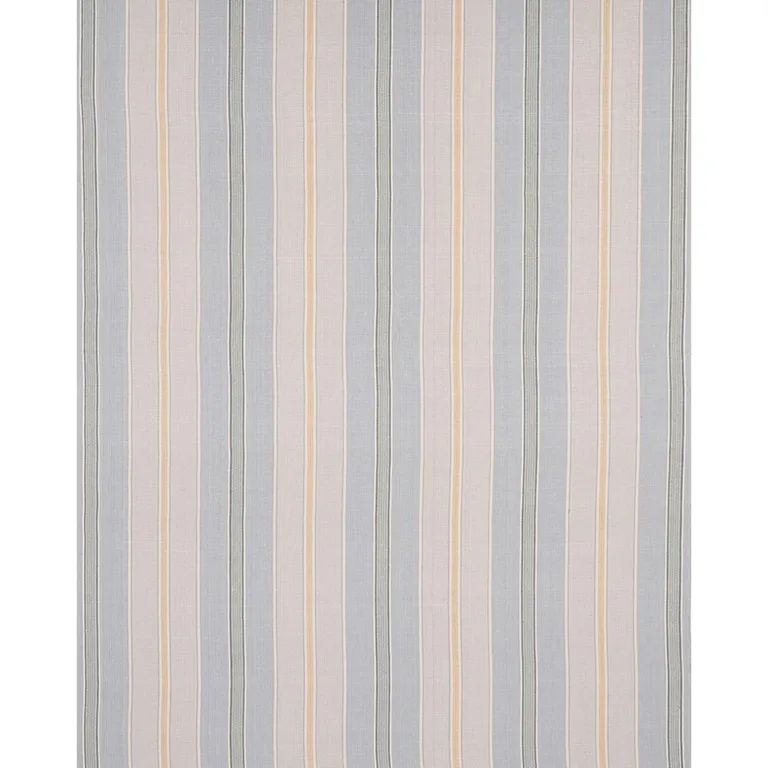 Schumacher 80811 Scoop Hand Woven Stripe Breeze fabric swatch