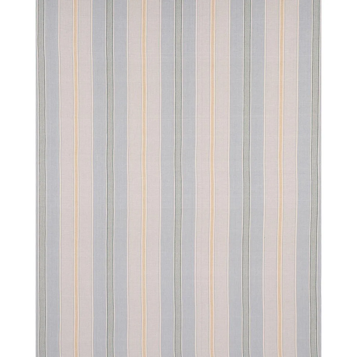 Schumacher 80811 Scoop Hand Woven Stripe Breeze fabric swatch