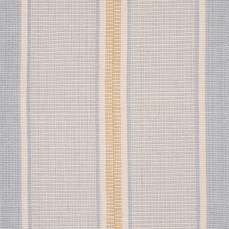 Schumacher 80811 Scoop Hand Woven Stripe Breeze fabric swatch