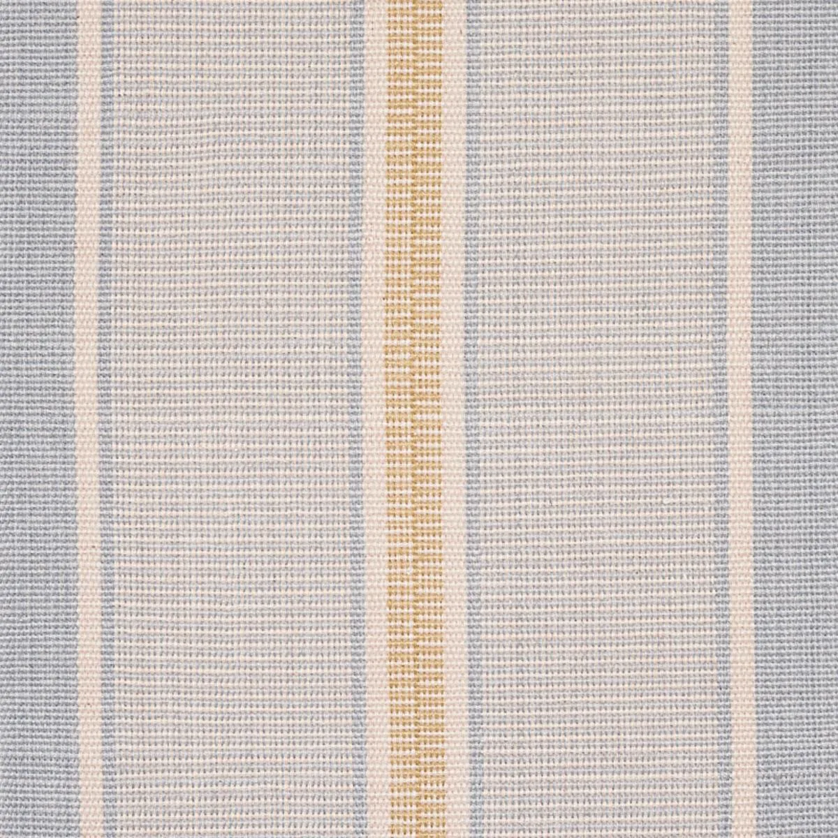 Schumacher 80811 Scoop Hand Woven Stripe Breeze fabric swatch