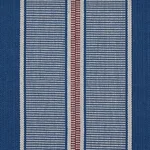 Schumacher 80810 Scoop Hand Woven Stripe Neptune fabric swatch