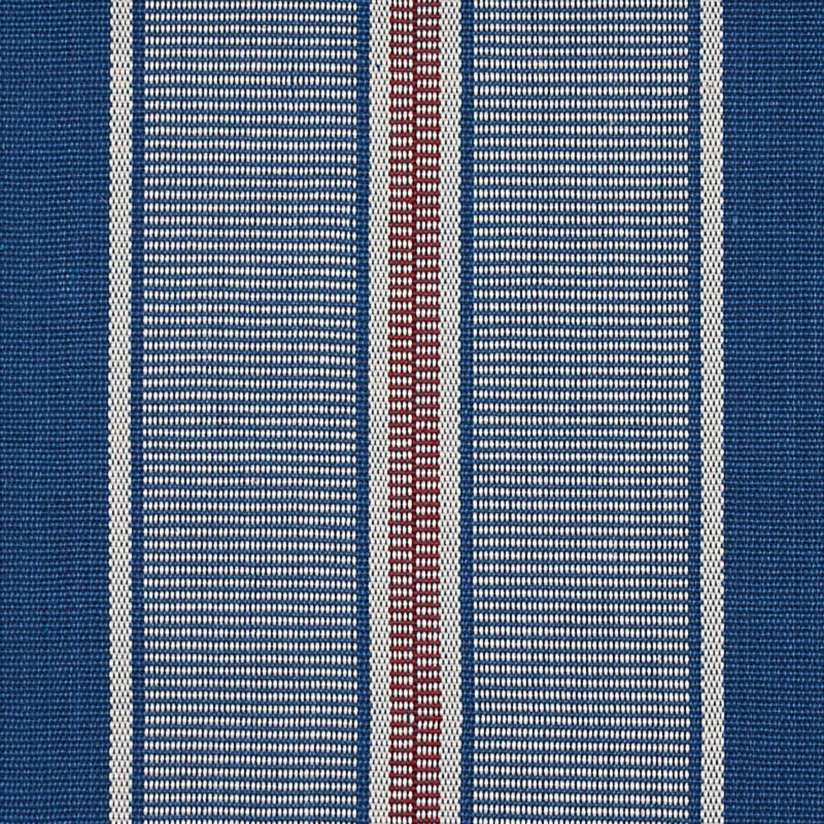 Schumacher 80810 Scoop Hand Woven Stripe Neptune fabric swatch