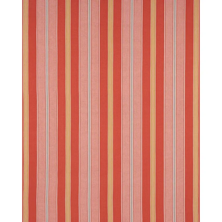 Schumacher 80813 Scoop Hand Woven Stripe Parasol fabric swatch