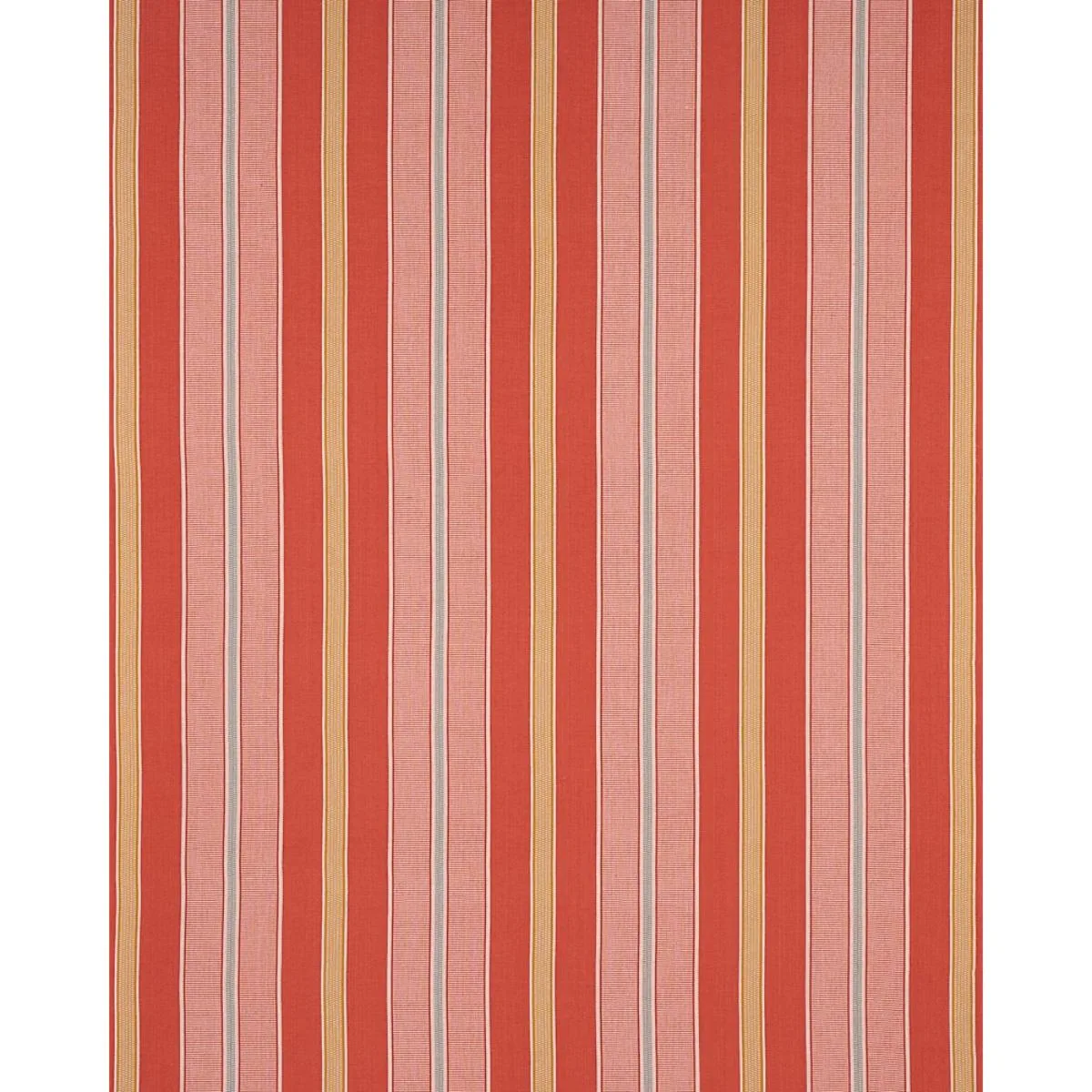 Schumacher 80813 Scoop Hand Woven Stripe Parasol fabric swatch