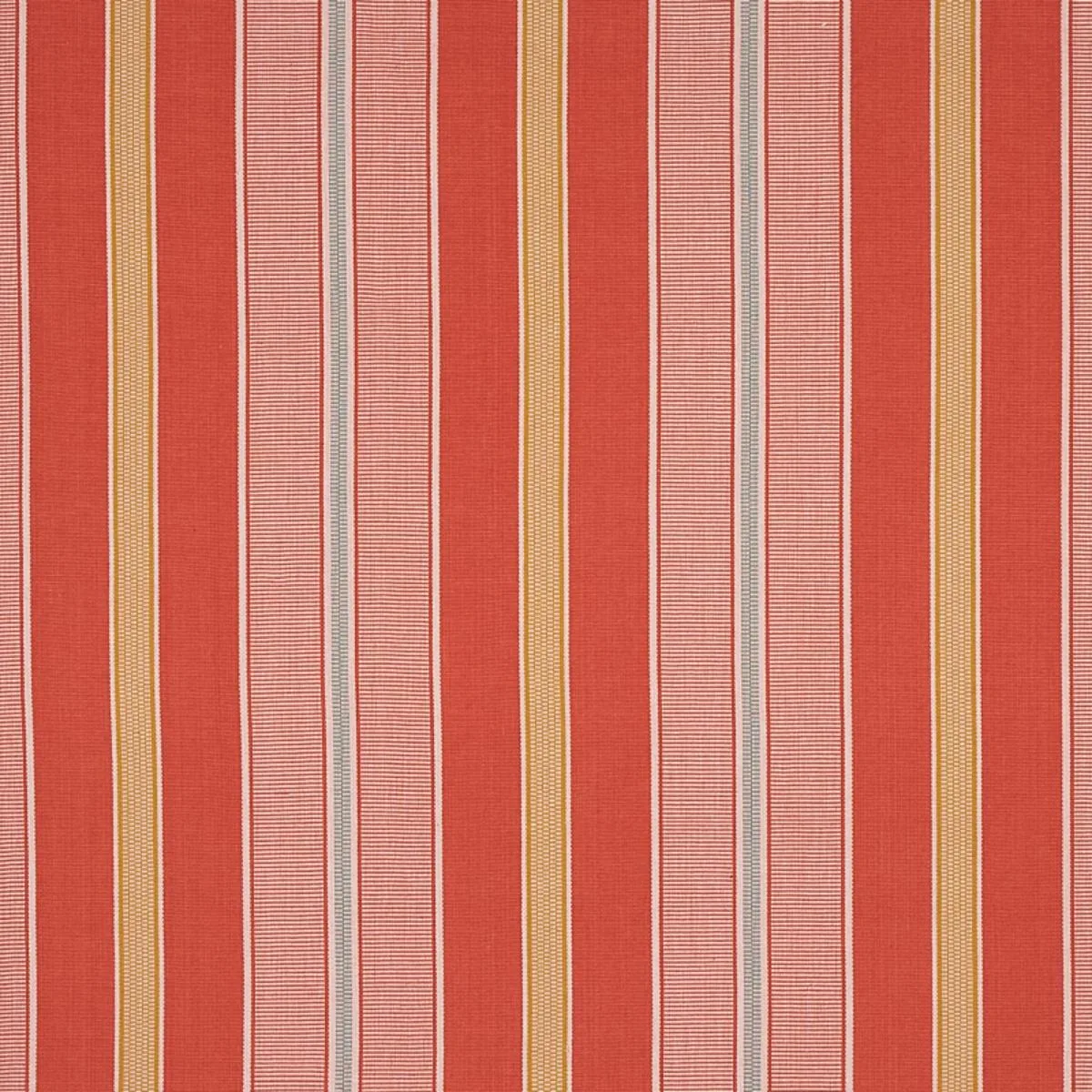 Schumacher 80813 Scoop Hand Woven Stripe Parasol fabric swatch
