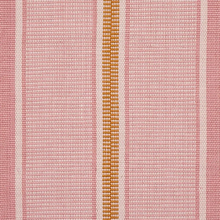 Schumacher 80812 Scoop Hand Woven Stripe Sundae fabric swatch