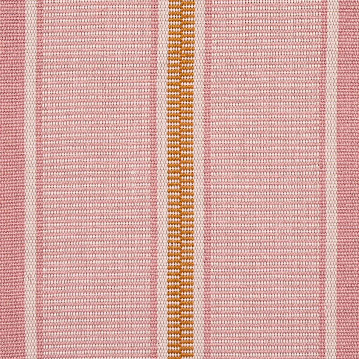 Schumacher 80812 Scoop Hand Woven Stripe Sundae fabric swatch