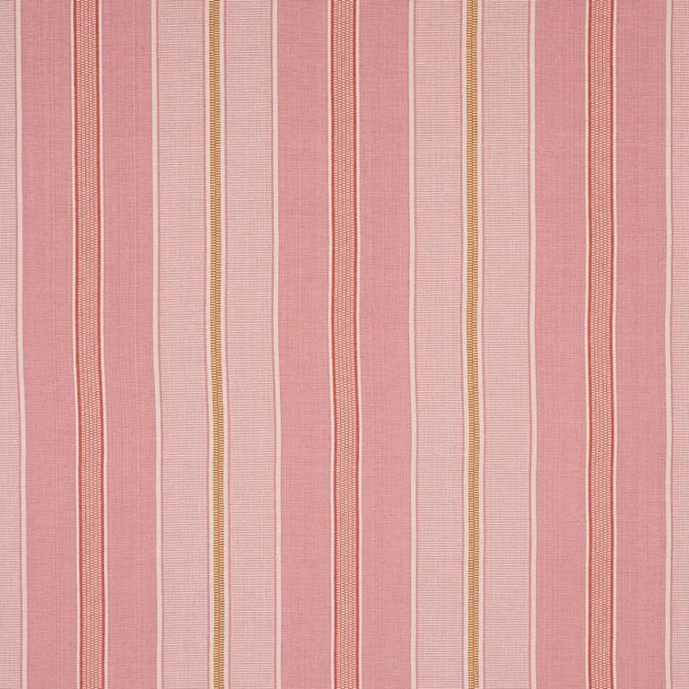Schumacher 80812 Scoop Hand Woven Stripe Sundae fabric swatch
