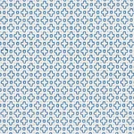 Schumacher 73560 Scout Embroidery Blue fabric swatch