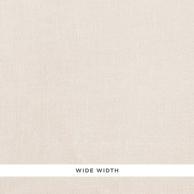 Schumacher 62861 Sea Breeze Sheer Vanilla fabric swatch