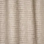 Schumacher 85160 Sea Drift Sheer Ivory & Natural fabric swatch