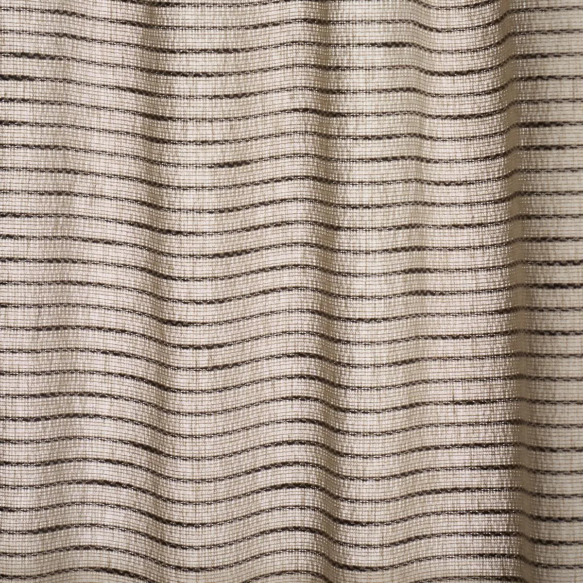 Schumacher 85161 Sea Drift Sheer Java & Natural fabric swatch