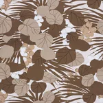 Schumacher 178632 Sea Grapes Bark fabric swatch