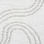 Schumacher 75291 Seabury Casement Grey fabric swatch