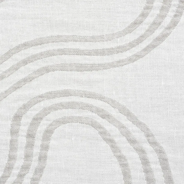 Schumacher 75291 Seabury Casement Grey fabric swatch