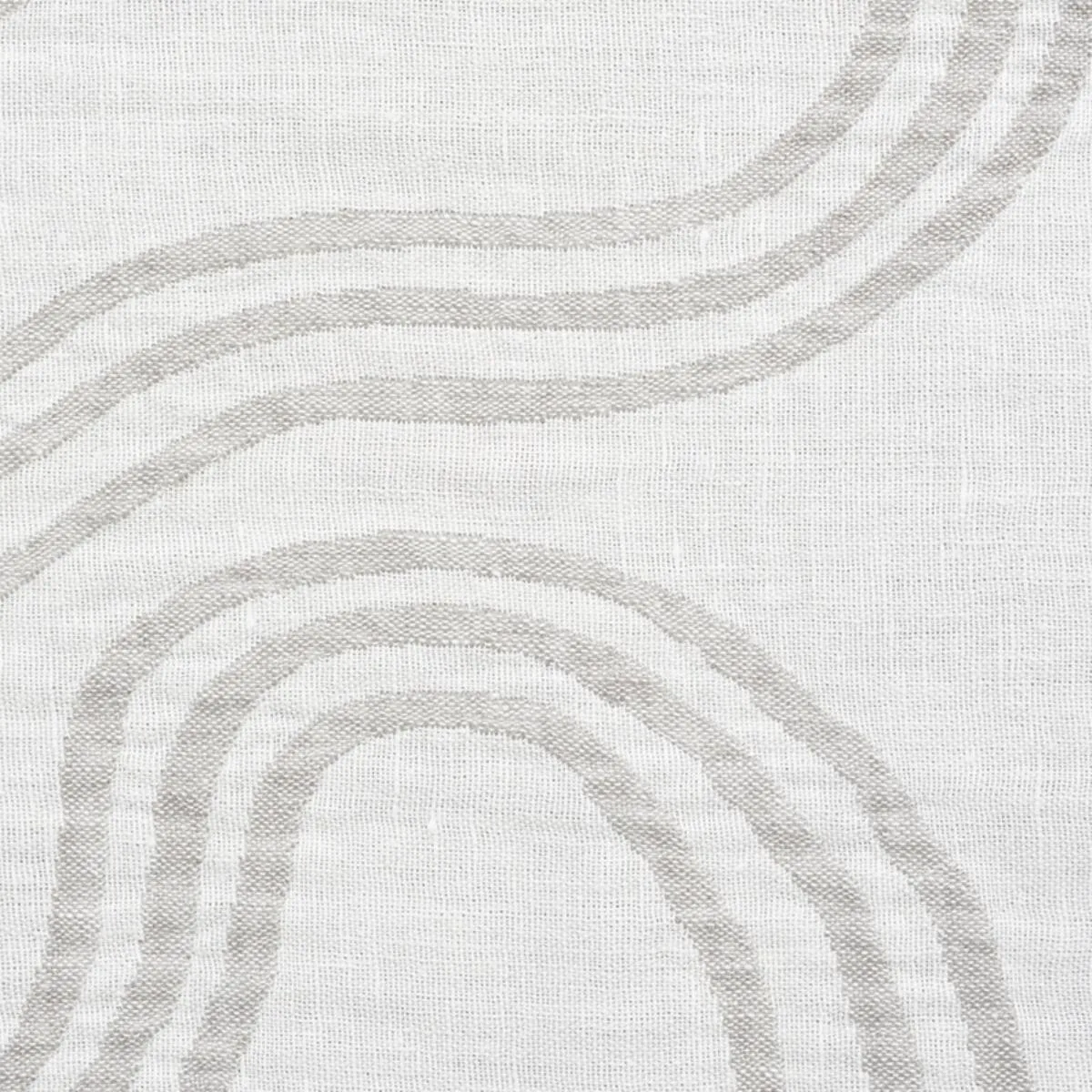 Schumacher 75291 Seabury Casement Grey fabric swatch