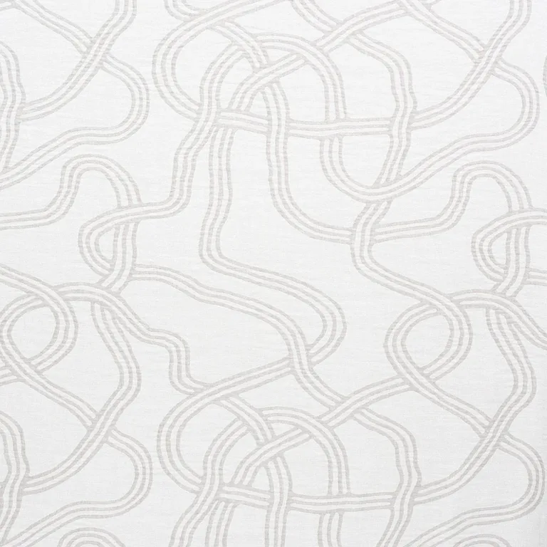 Schumacher 75291 Seabury Casement Grey fabric swatch