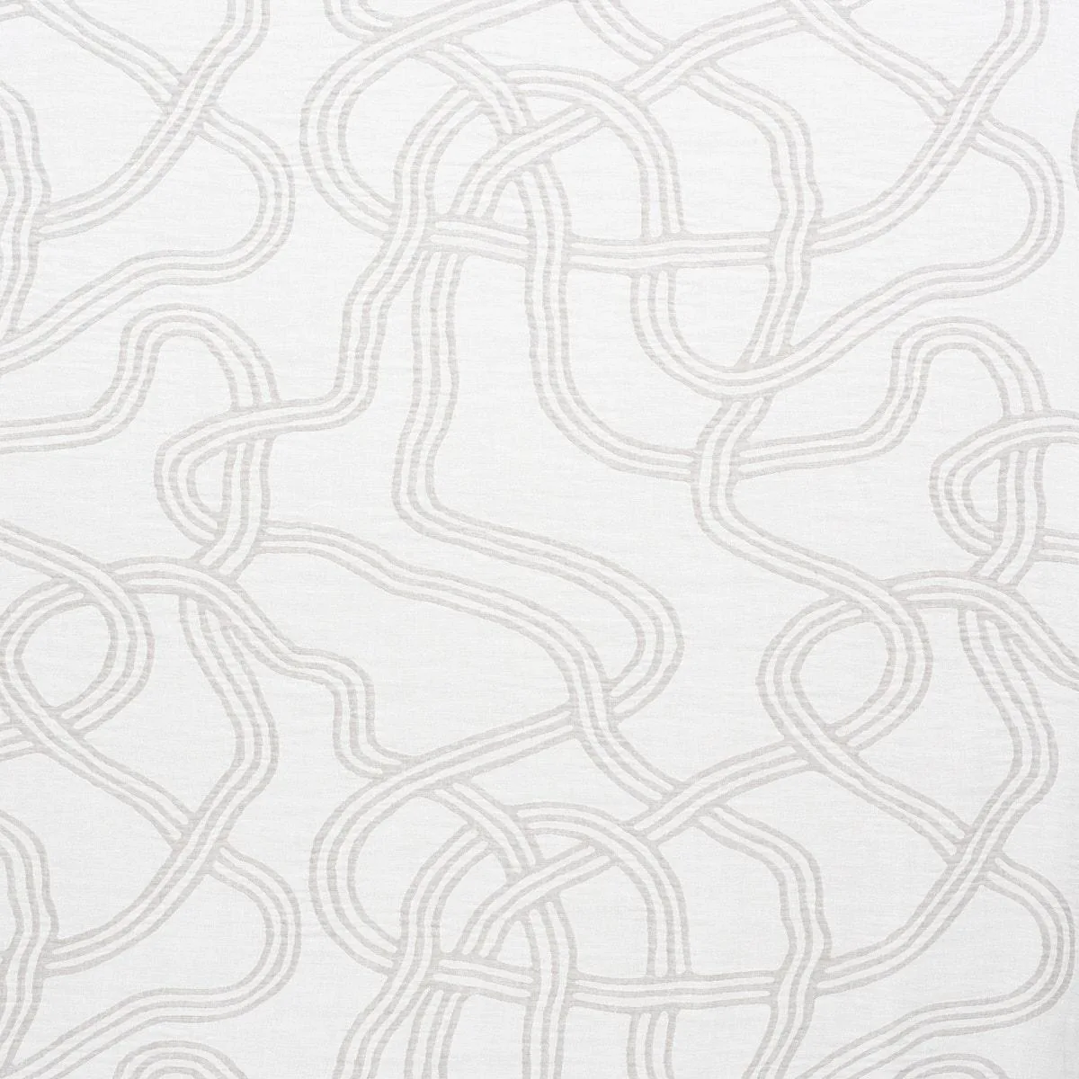Schumacher 75291 Seabury Casement Grey fabric swatch